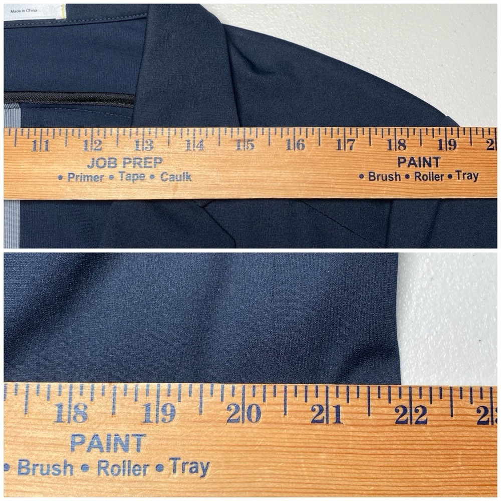 Ministry of Supply Aviator Blazer Sport Coat XXL Mens Performance Navy - Picture 6 of 9